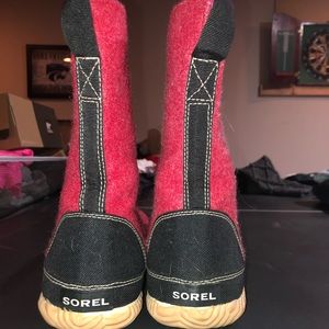 Red Sorel Boots